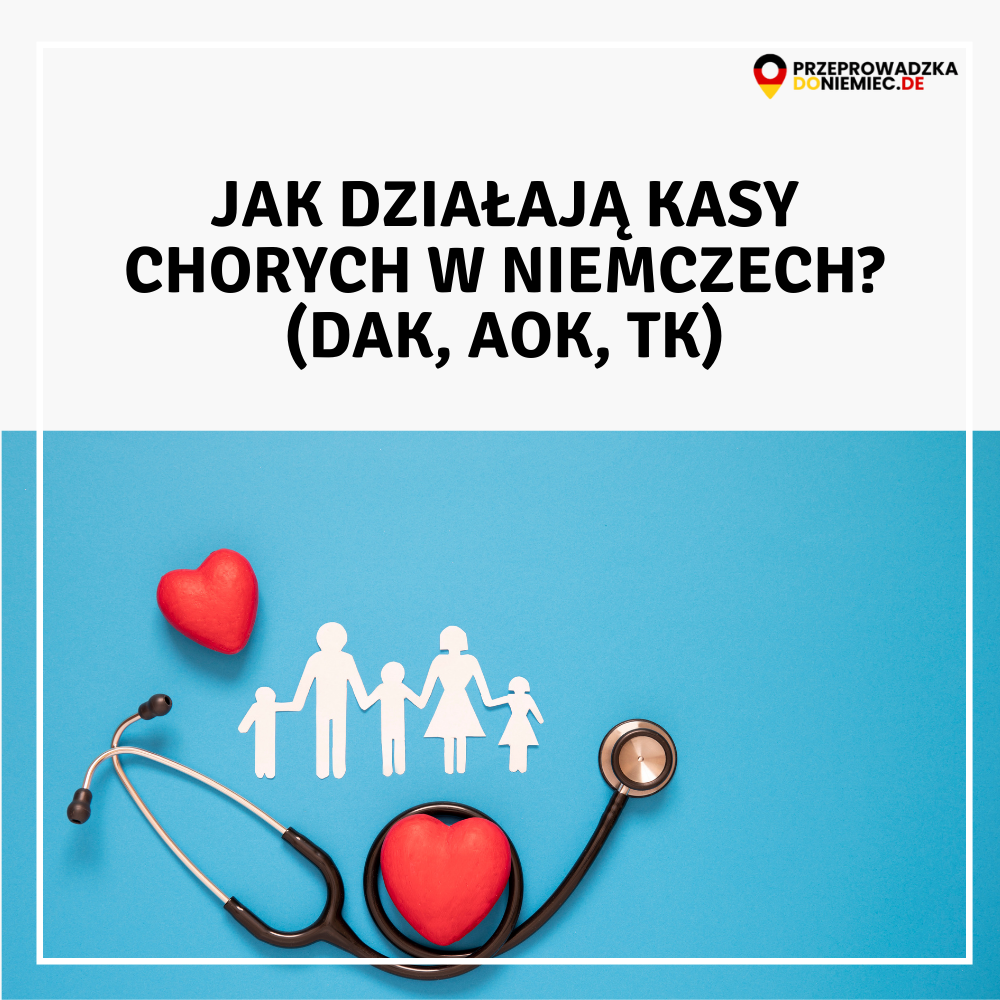 Jak działają kasy chorych w Niemczech? (DAK, AOK, TK)
