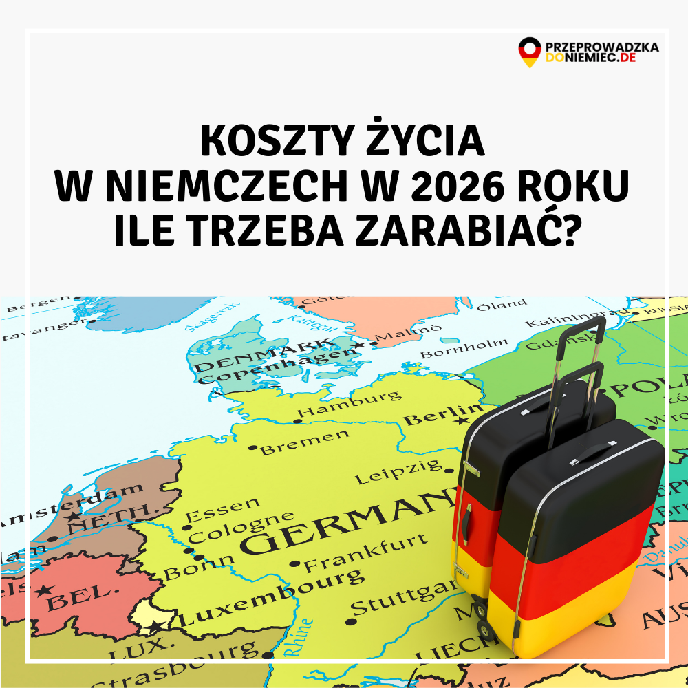Koszty życia w Niemczech 2026 – ile trzeba zarabiać?